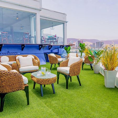 Hotel Gavina Costa Mar Iquique Esterno foto Rooftop bar