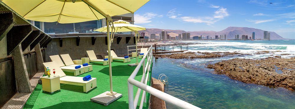 Hotel Gavina Costa Mar Iquique Esterno foto View of the hotel's pool